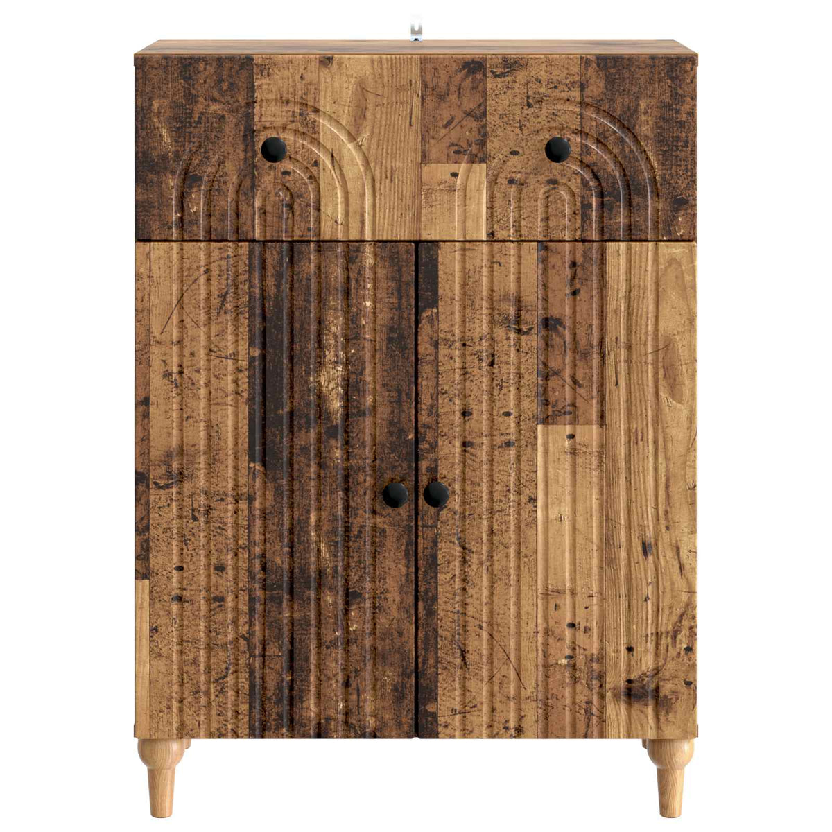 Sideboard Gammelt træ 66 x 34,5 x 90 cm Konstrueret træ