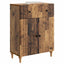 Sideboard Gammelt træ 66 x 34,5 x 90 cm Konstrueret træ