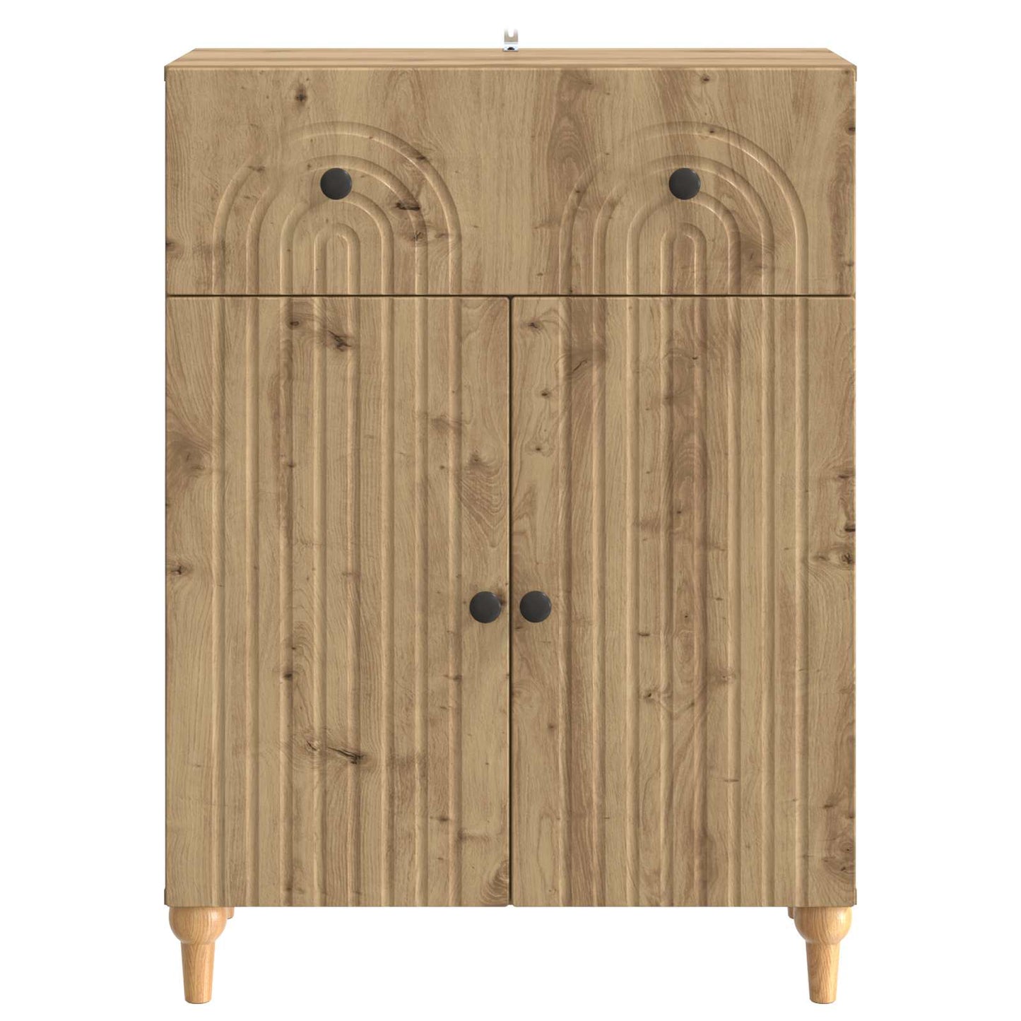 Sideboard Artisan-eg 66 x 34,5 x 90 cm Konstrueret træ