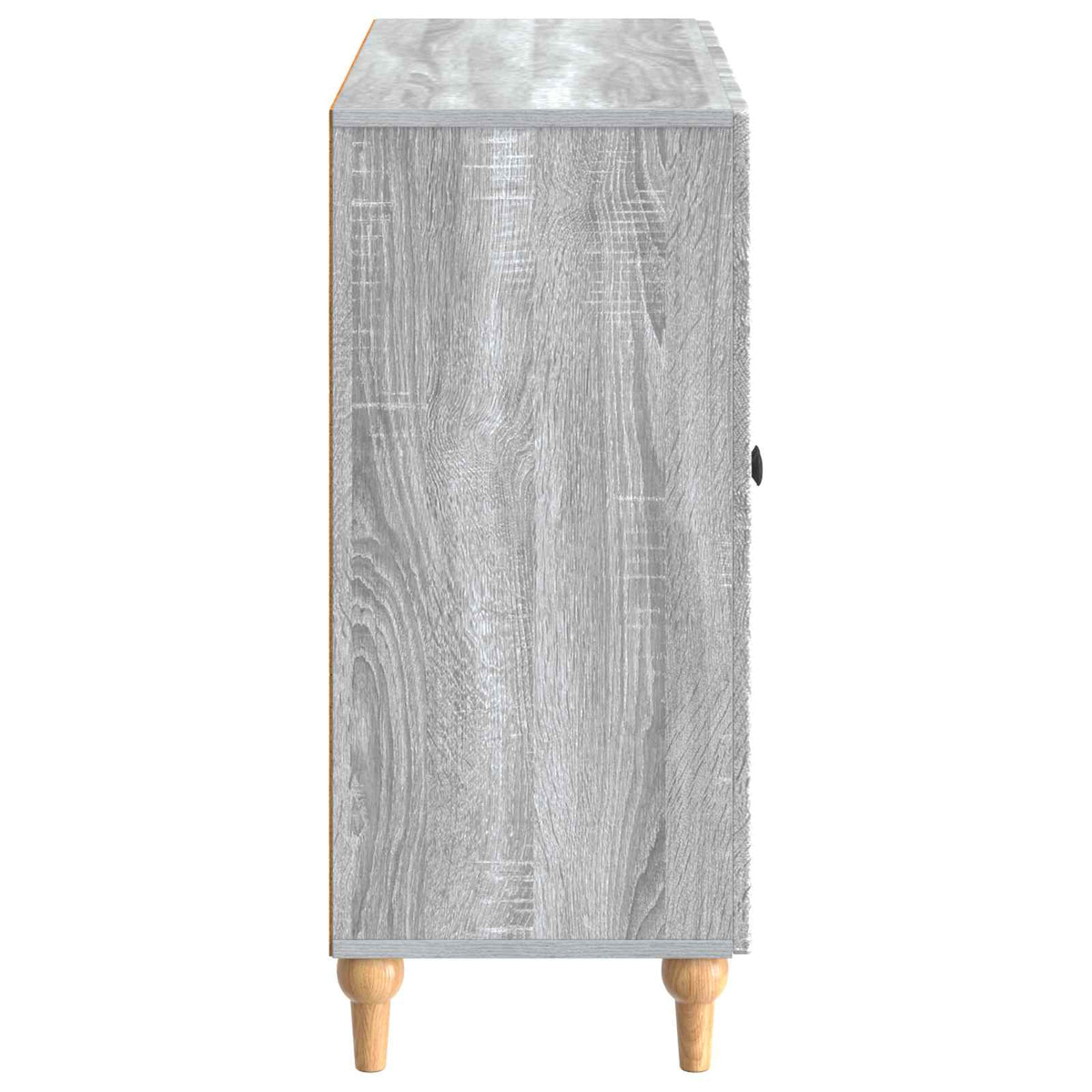 Sideboard Grå sonoma-eg 89 x 34,5 x 80 cm Konstrueret træ