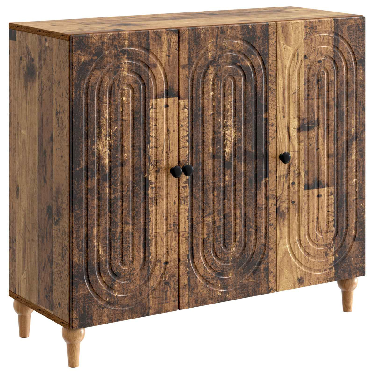 Sideboard Gammelt træ 89 x 34,5 x 80 cm Konstrueret træ