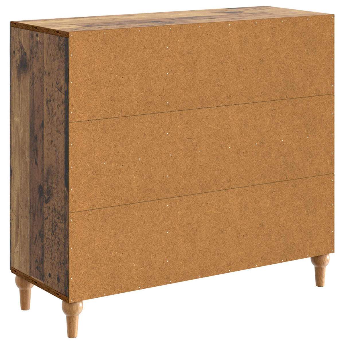 Sideboard Gammelt træ 89 x 34,5 x 80 cm Konstrueret træ