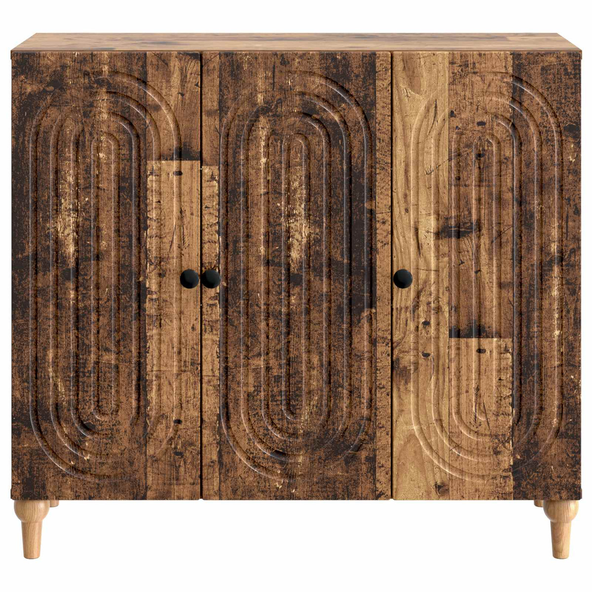 Sideboard Gammelt træ 89 x 34,5 x 80 cm Konstrueret træ