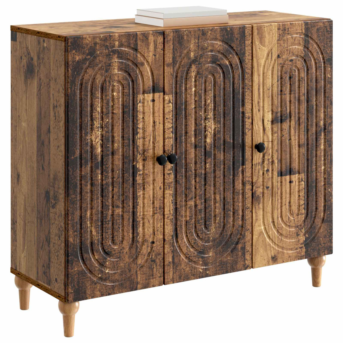 Sideboard Gammelt træ 89 x 34,5 x 80 cm Konstrueret træ