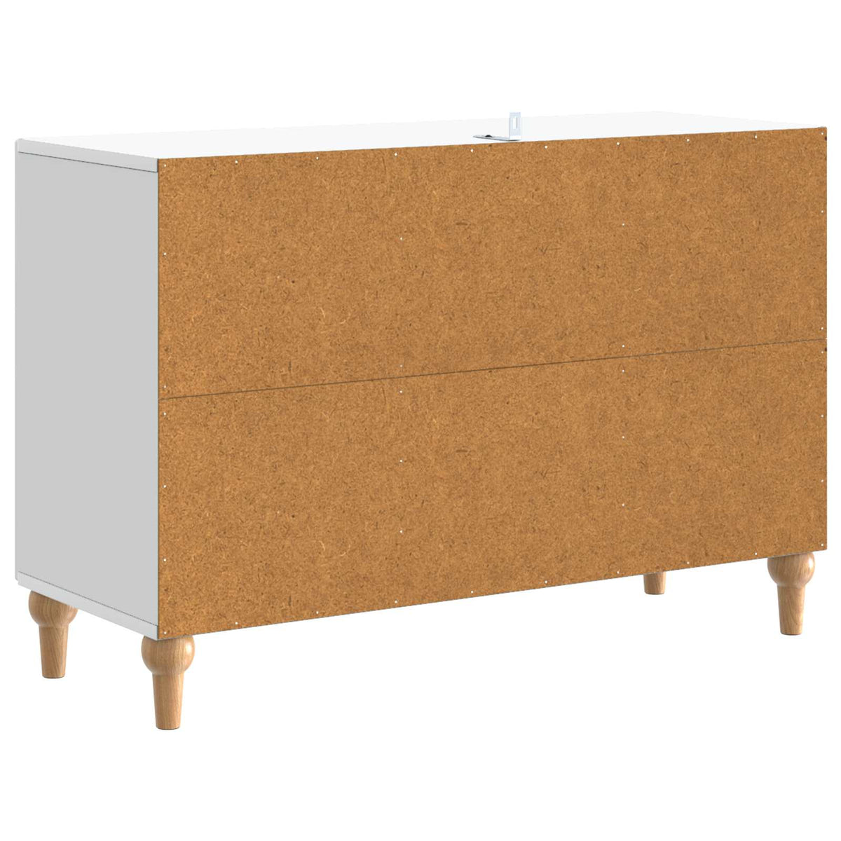 TV-skab med skuffe Hvid 89 x 34,5 x 60 cm Konstrueret træ