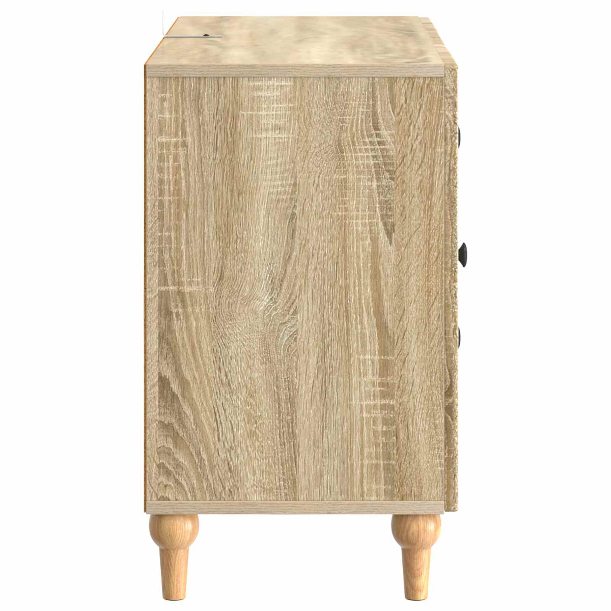 TV-skab med skuffe Sonoma-eg 89 x 34,5 x 60 cm Konstrueret træ