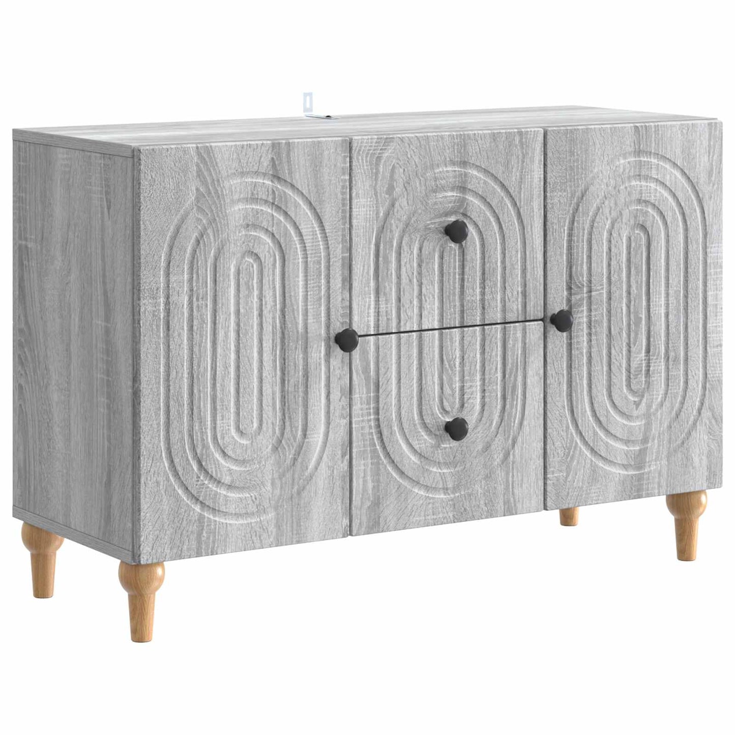 TV-skab Grå sonoma-eg 89 x 34,5 x 60 cm Konstrueret træ