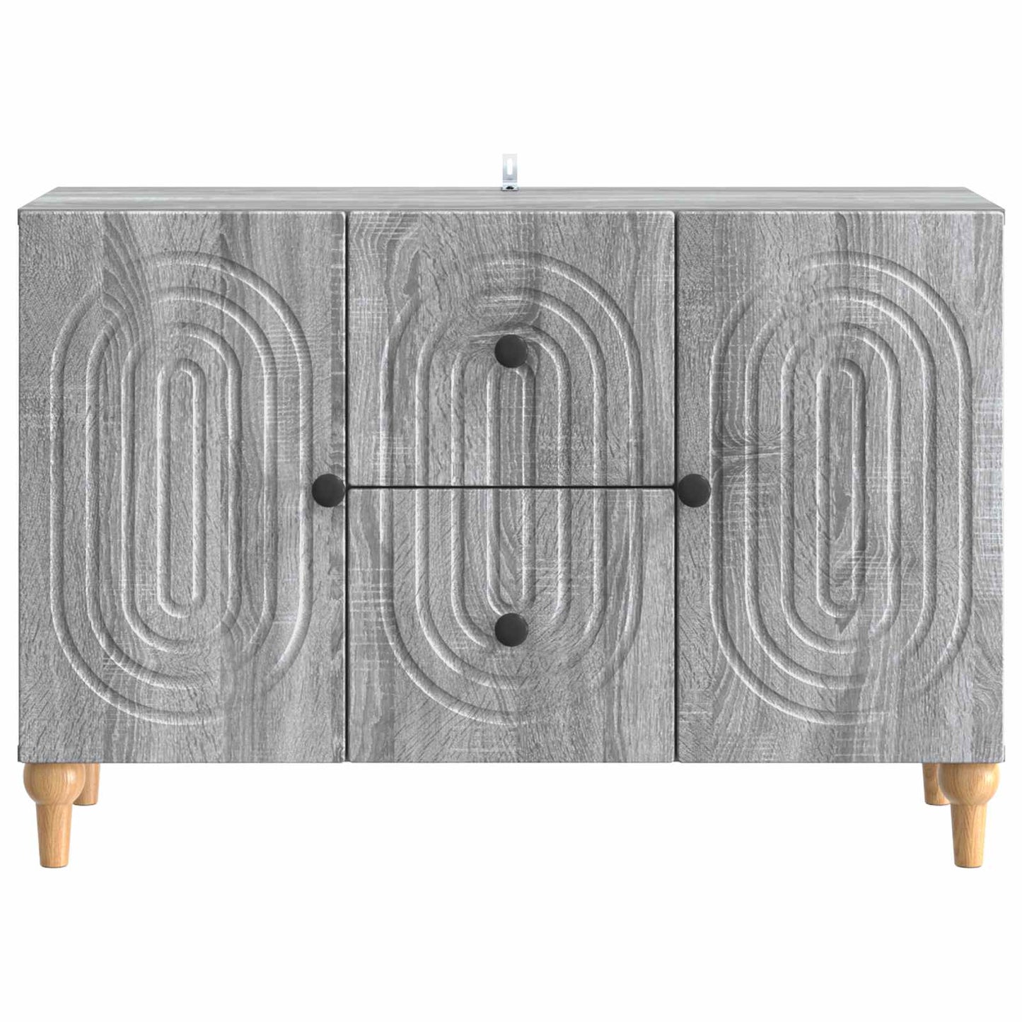 TV-skab Grå sonoma-eg 89 x 34,5 x 60 cm Konstrueret træ