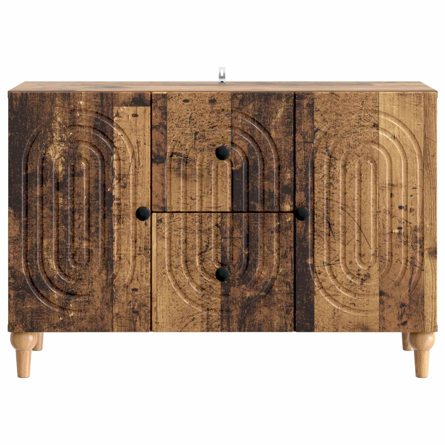 TV-skab Gammelt træ 89 x 34,5 x 60 cm Konstrueret træ
