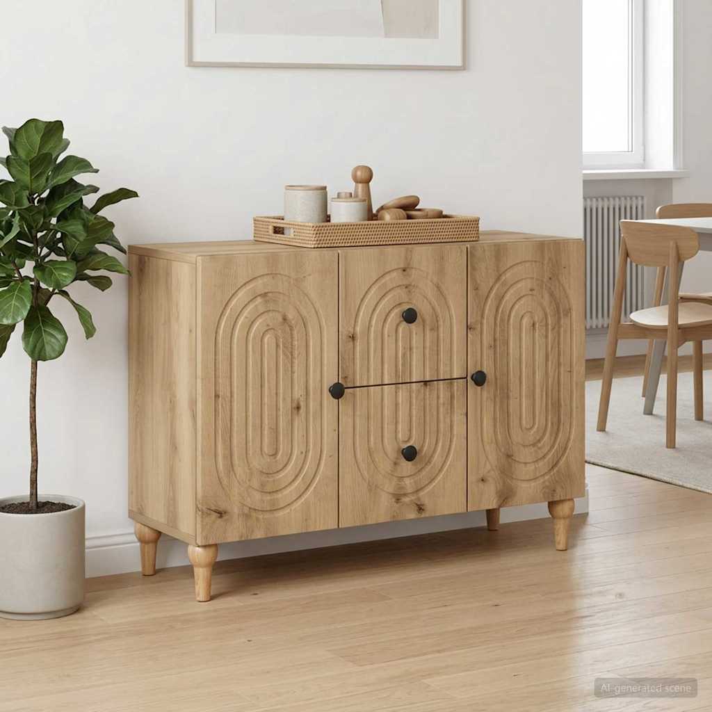 TV-skab Artisan-eg 89 x 34,5 x 60 cm Konstrueret træ