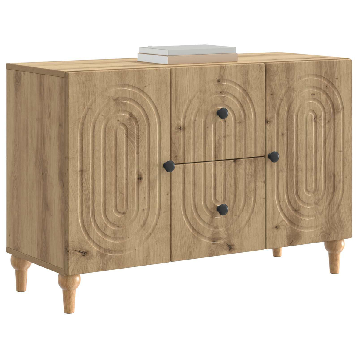 TV-skab Artisan-eg 89 x 34,5 x 60 cm Konstrueret træ