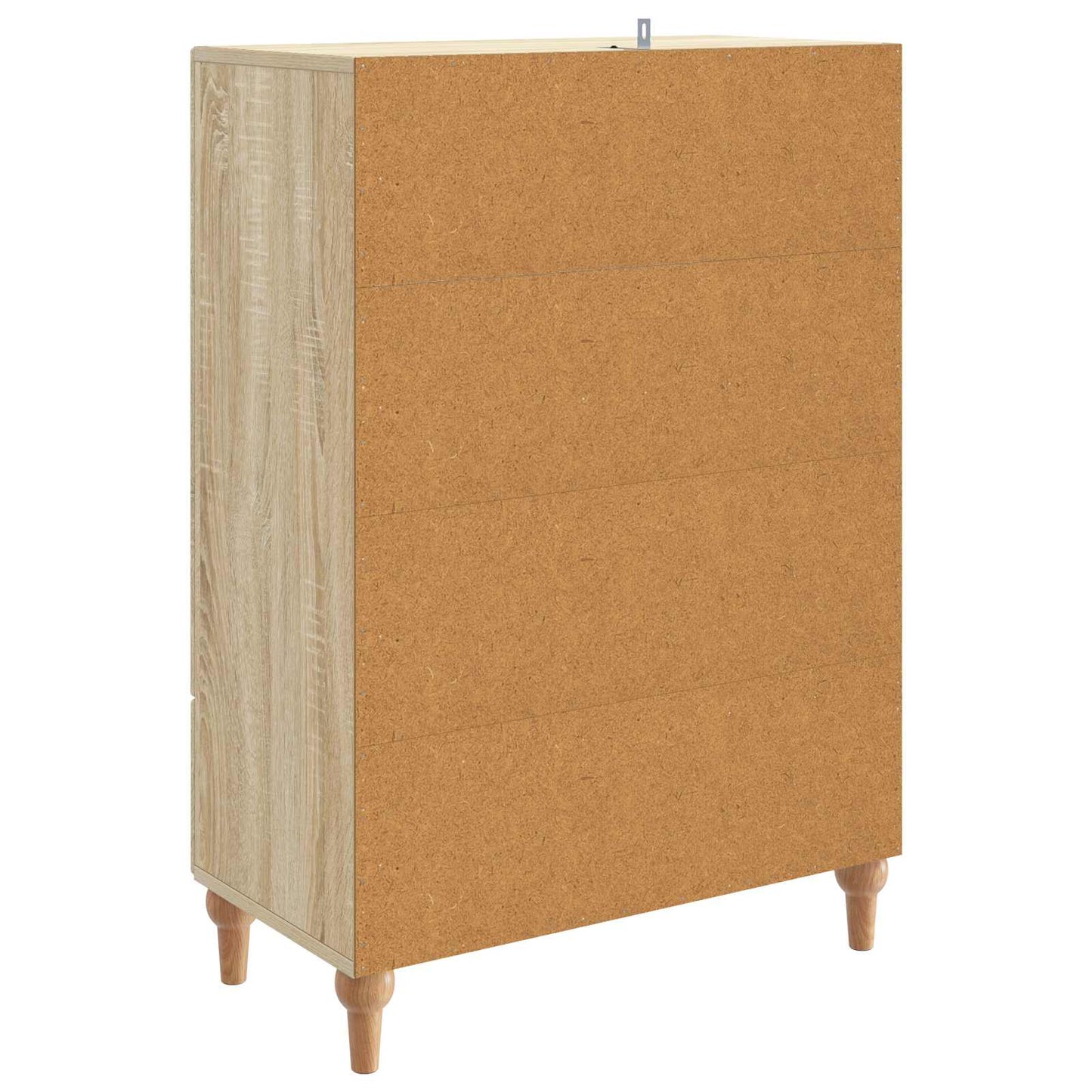 Sideboard Sonoma-eg 66 x 34,5 x 95 cm Konstrueret træ