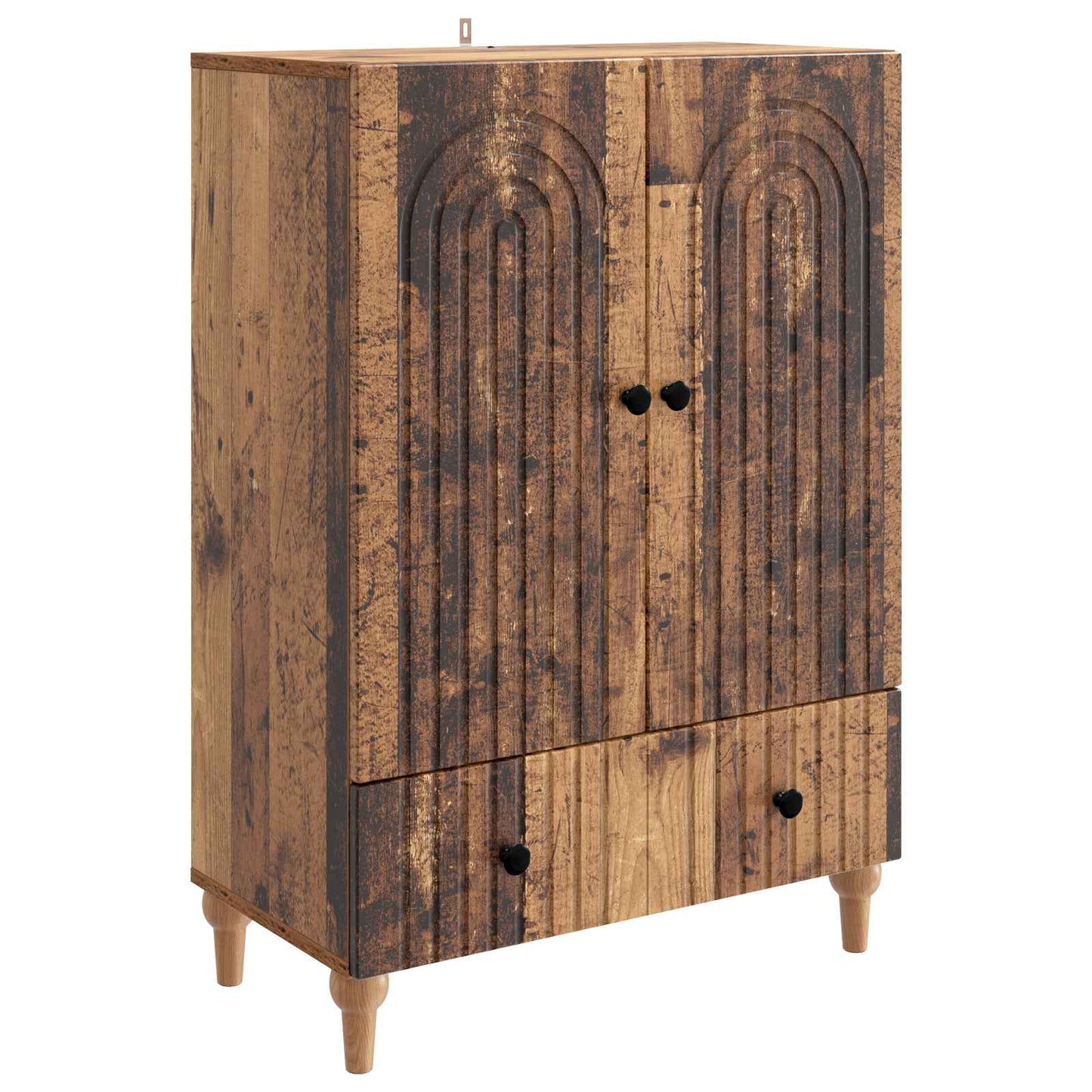 Sideboard Gammelt træ 66 x 34,5 x 95 cm Konstrueret træ