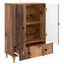 Sideboard Gammelt træ 66 x 34,5 x 95 cm Konstrueret træ
