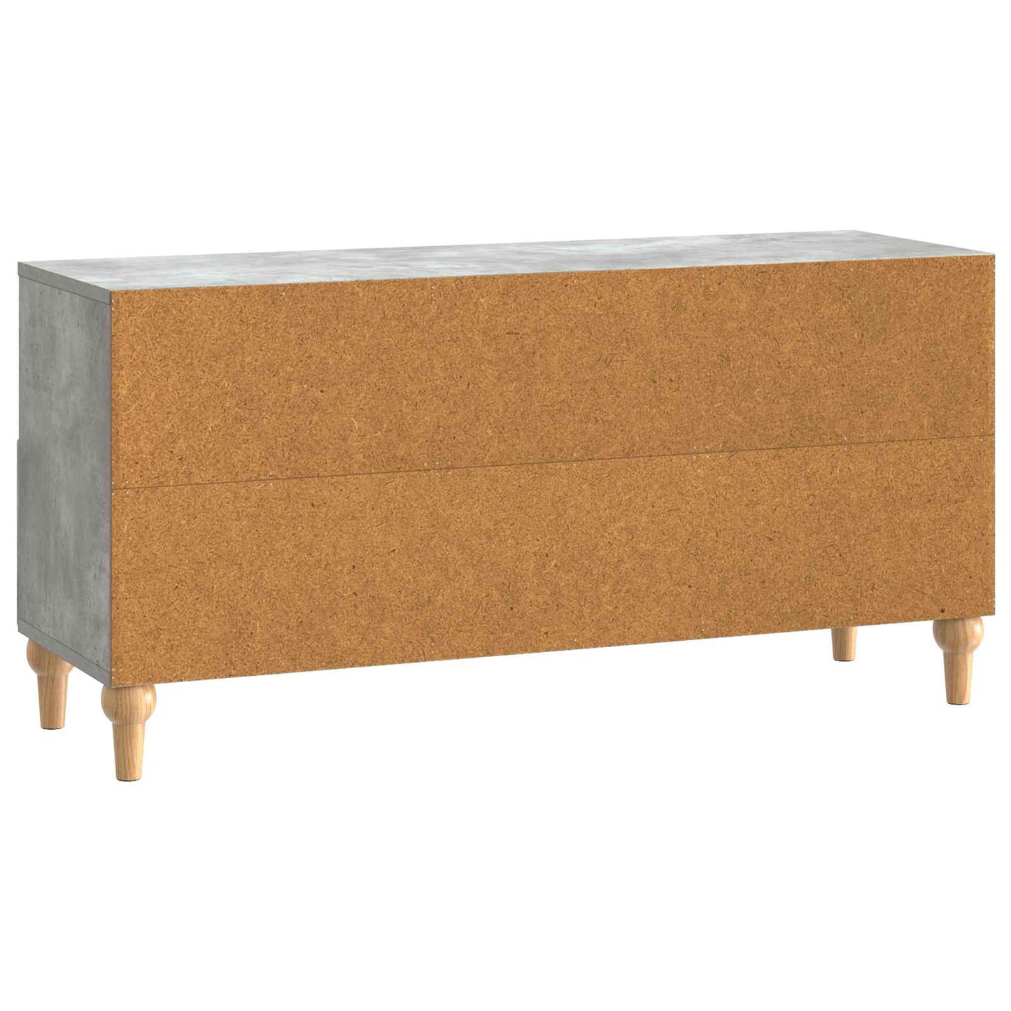 TV-skab 102 x 34,5 x 50 cm BetonGrå Konstrueret træ