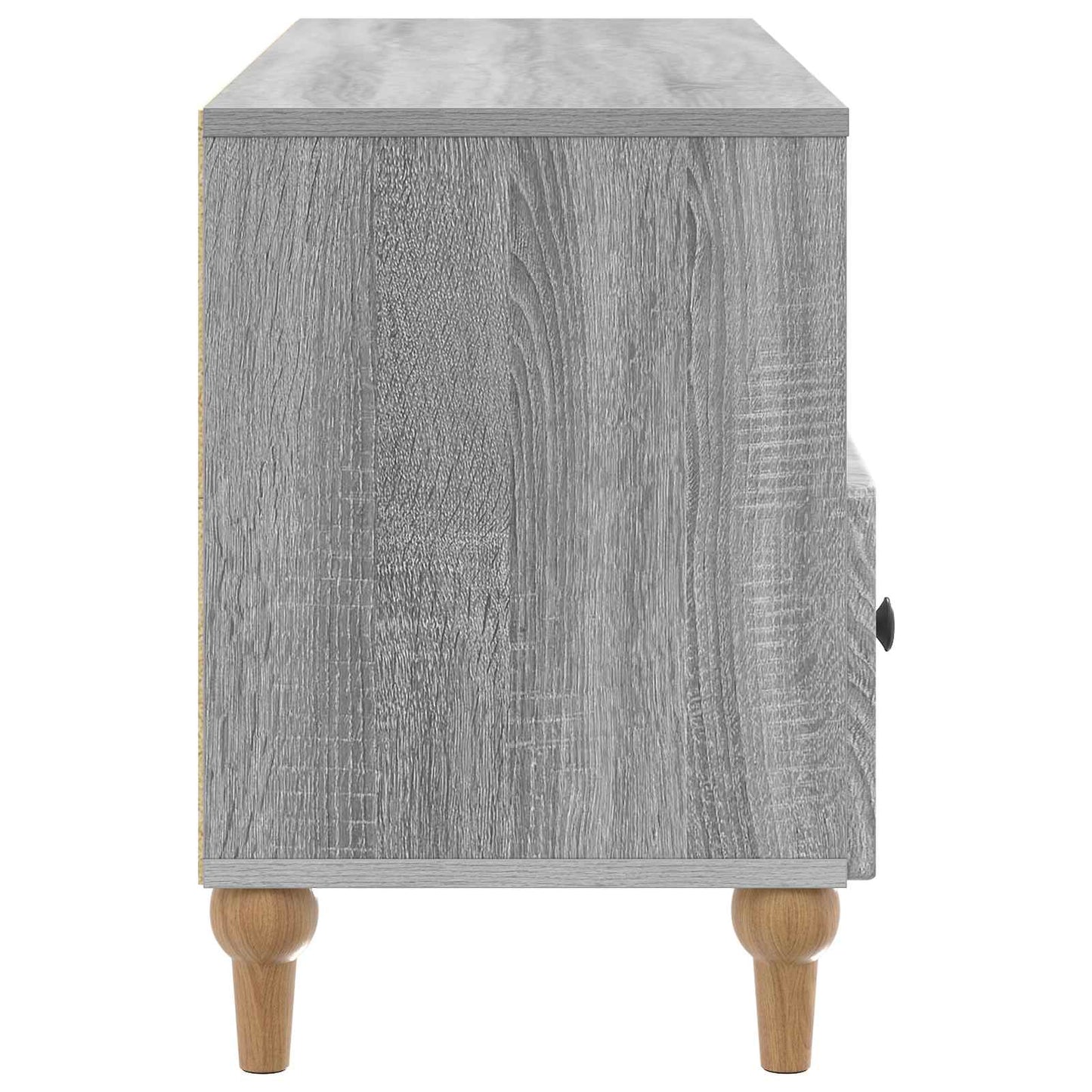 TV-skab 102 x 34,5 x 50 cm Grå Sonoma Konstrueret træ