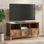 TV-skab 102 x 34,5 x 50 cm Gammelt træ Konstrueret træ