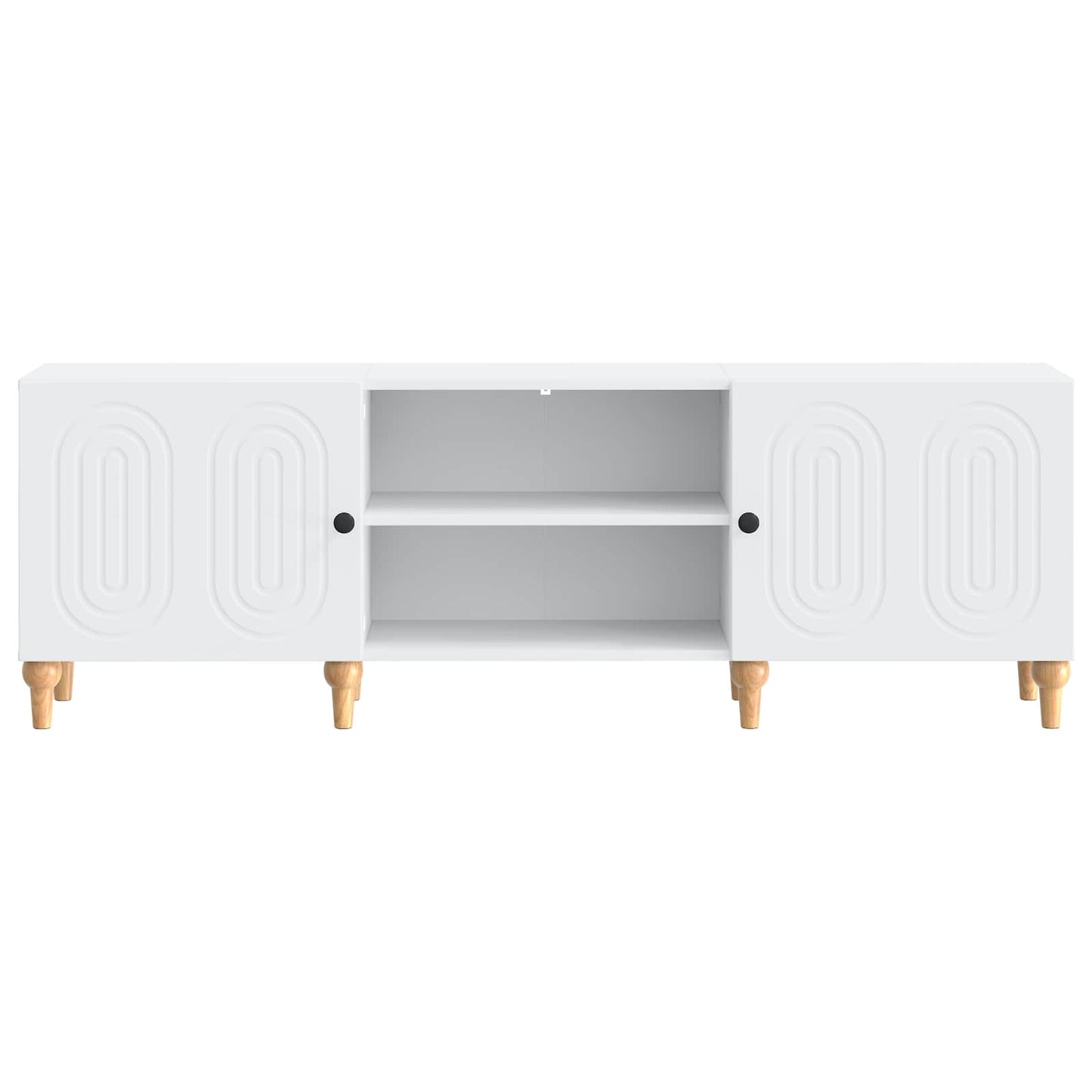 TV-skab Hvid 150 x 31 x 50 cm Konstrueret træ