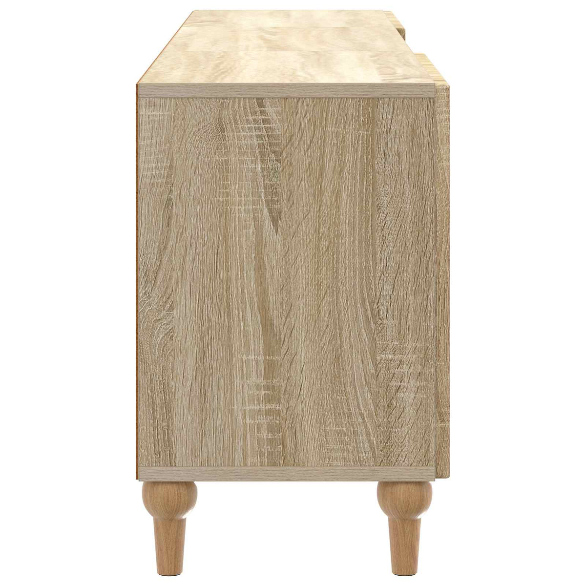 TV-skab 150 x 31 x 50 cm Sonoma-eg Konstrueret træ
