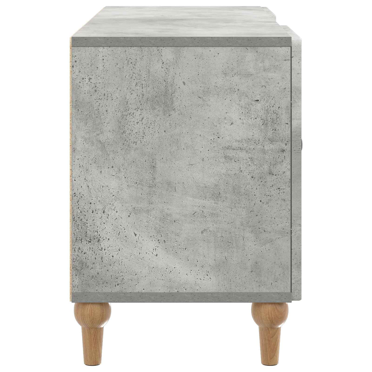 TV-skab Betongrå 102 x 34,5 x 50 cm Konstrueret træ
