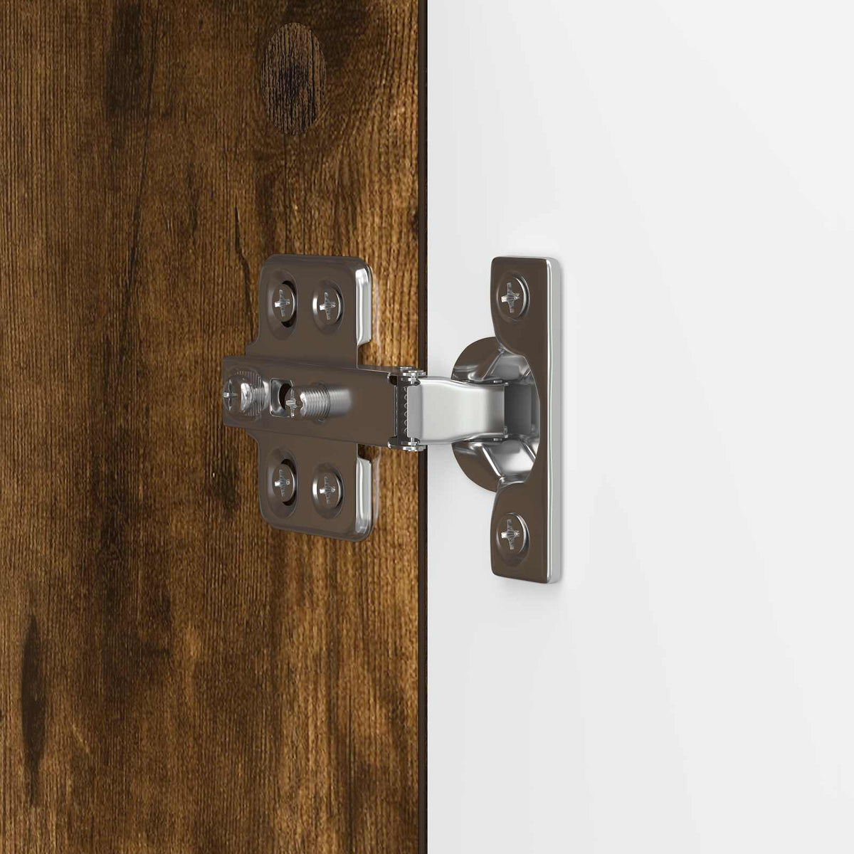 TV-skab Røget eg 102 x 34,5 x 50 cm Konstrueret træ