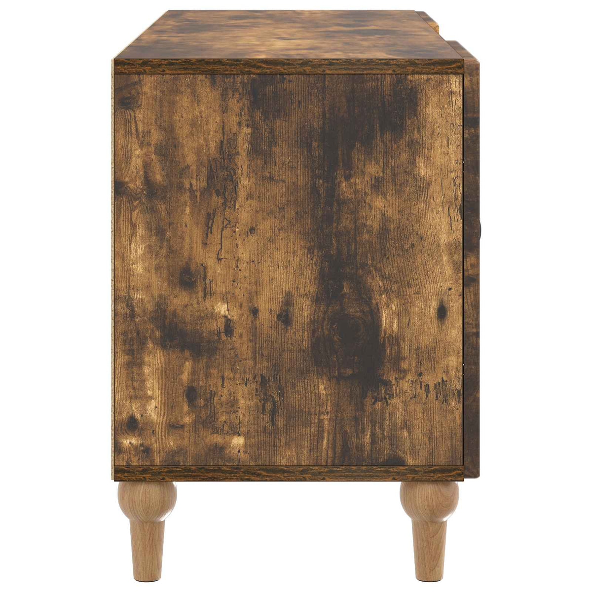 TV-skab Røget eg 102 x 34,5 x 50 cm Konstrueret træ