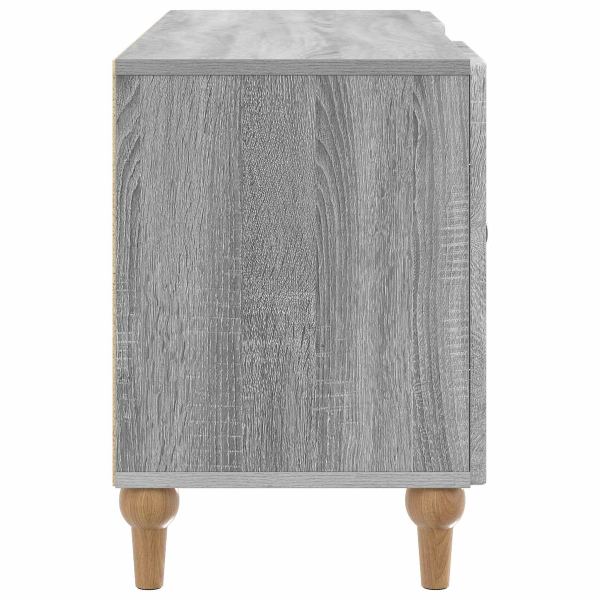 TV-skab 102 x 34,5 x 50 cm Grå sonoma-eg Konstrueret træ