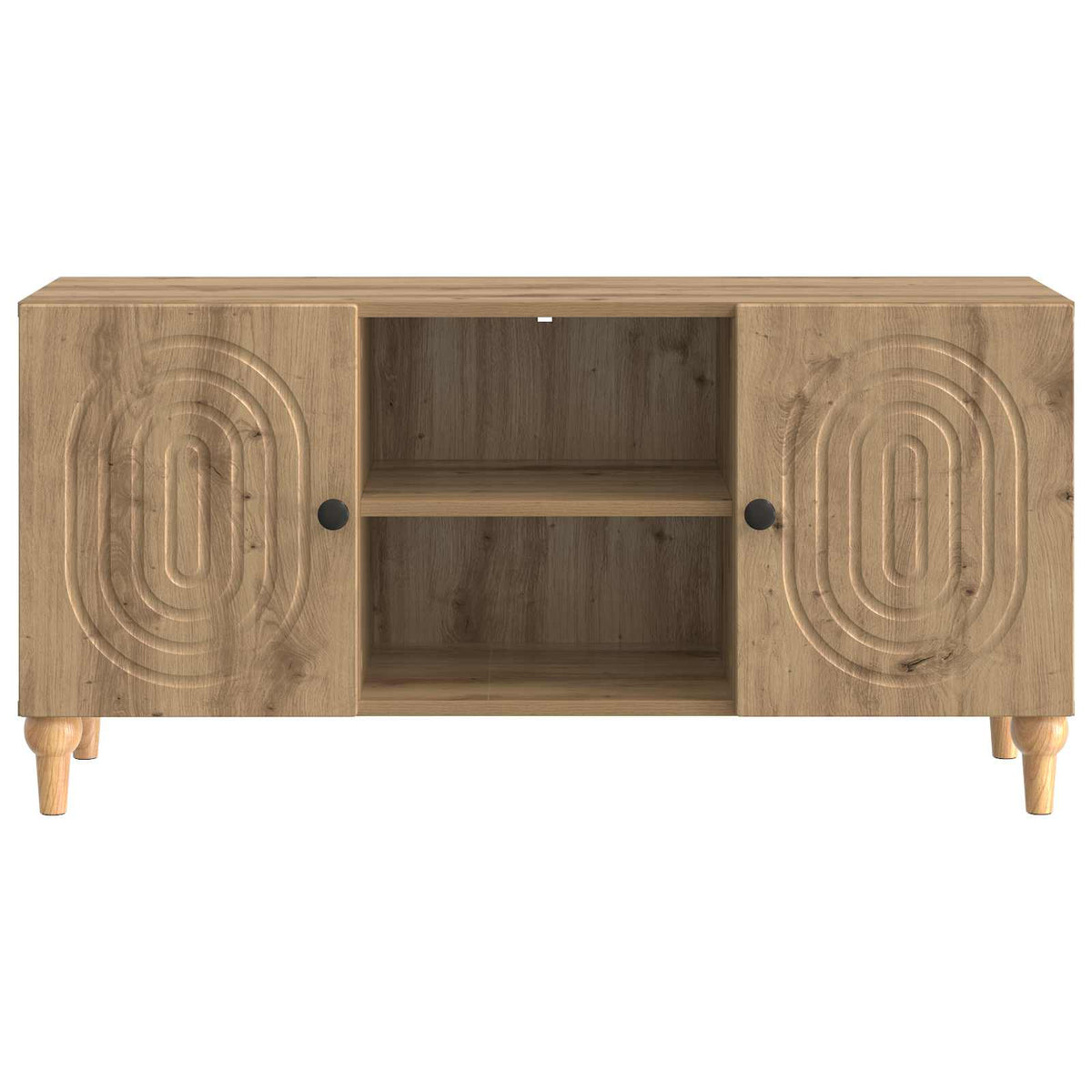 TV-skab 102 x 34,5 x 50 cm Artisan-eg Konstrueret træ