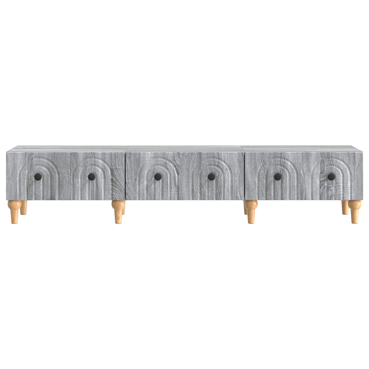 TV-skab Grå sonoma-eg 147 x 34,5 x 30 cm Konstrueret træ