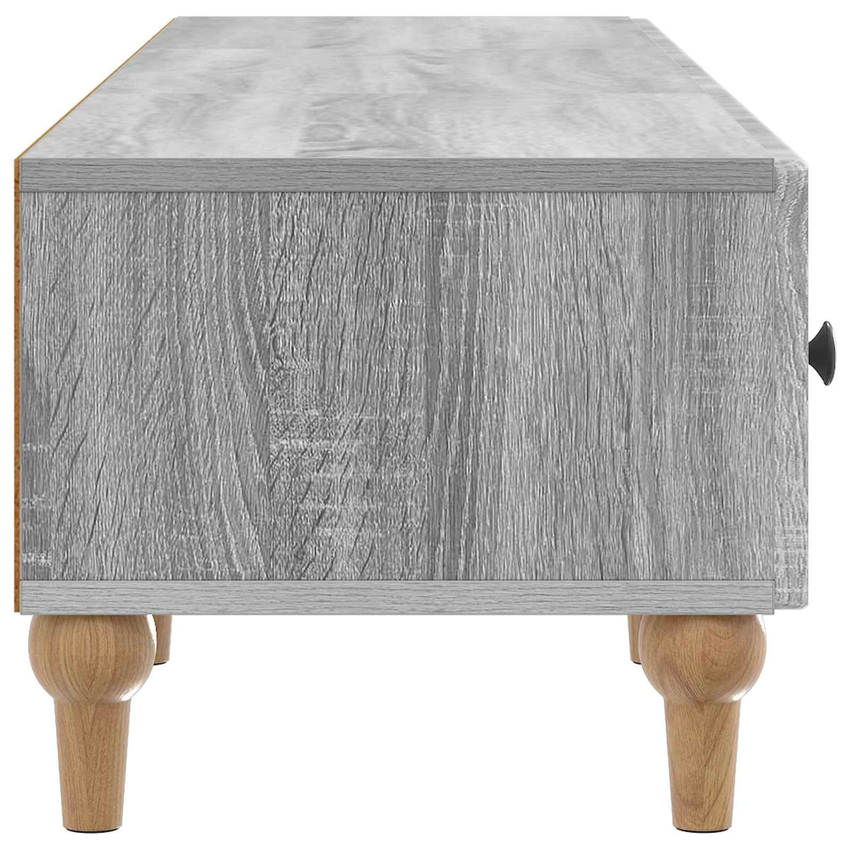 TV-skab Grå sonoma-eg 147 x 34,5 x 30 cm Konstrueret træ