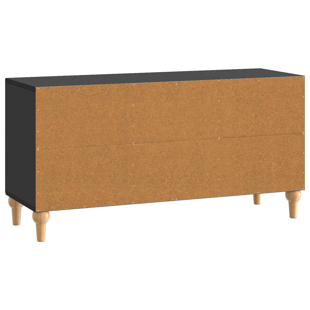 TV-skab 99 x 34,5 x 50 cm Sort Konstrueret træ