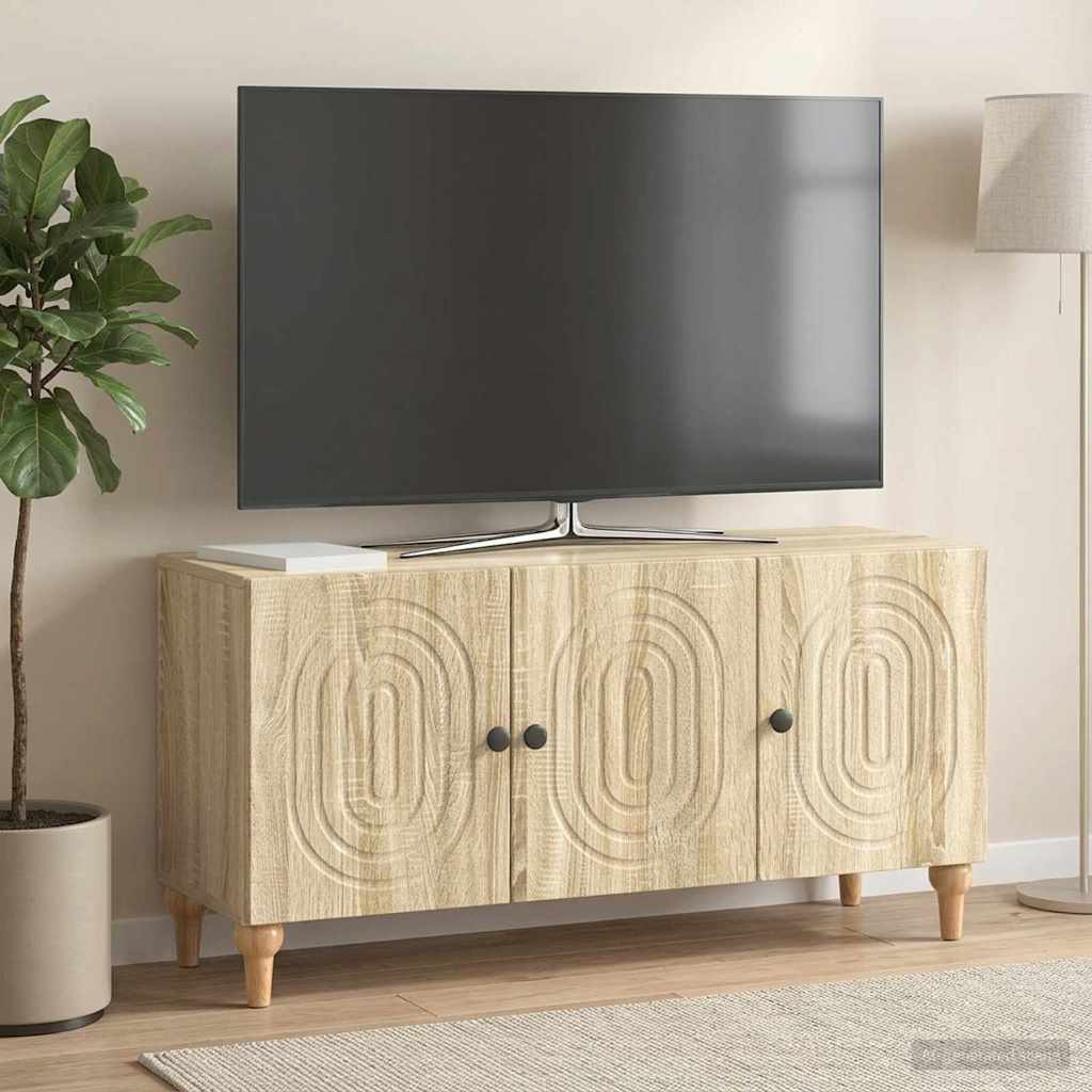 TV-skab 99 x 34,5 x 50 cm Sonoma-eg Konstrueret træ