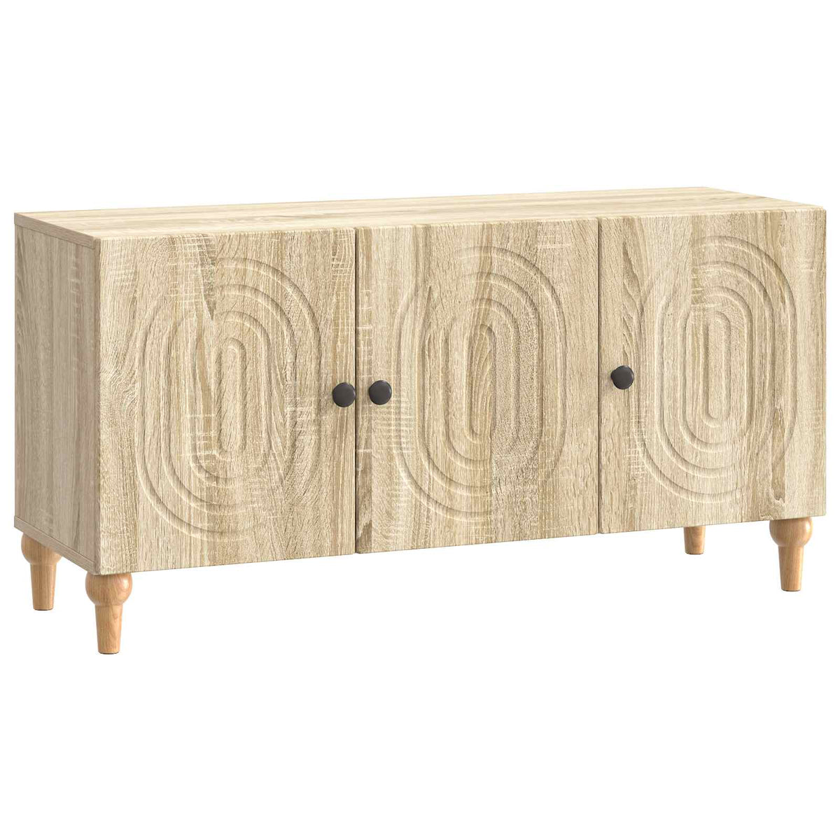 TV-skab 99 x 34,5 x 50 cm Sonoma-eg Konstrueret træ