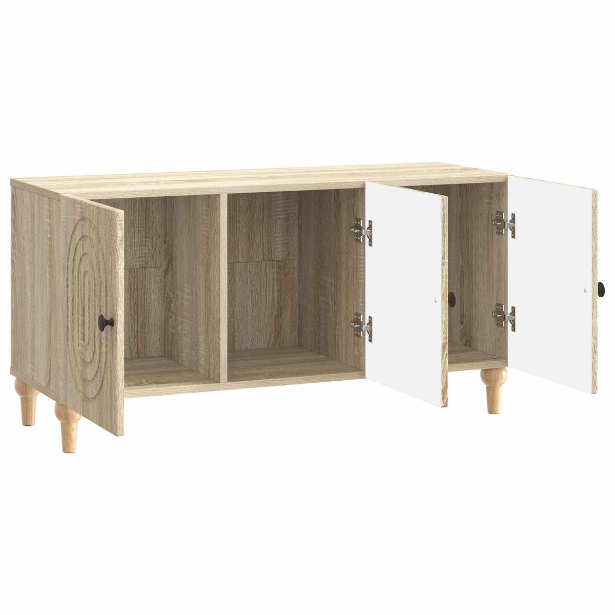TV-skab 99 x 34,5 x 50 cm Sonoma-eg Konstrueret træ