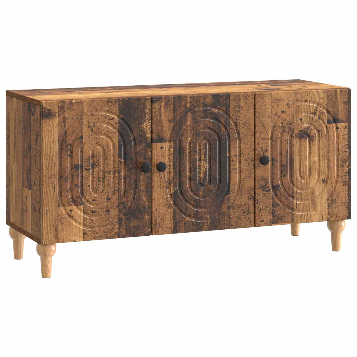 TV-skab 99 x 34,5 x 50 cm Gammelt træ Konstrueret træ