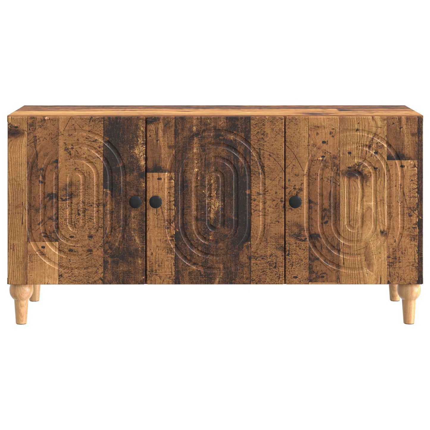 TV-skab 99 x 34,5 x 50 cm Gammelt træ Konstrueret træ