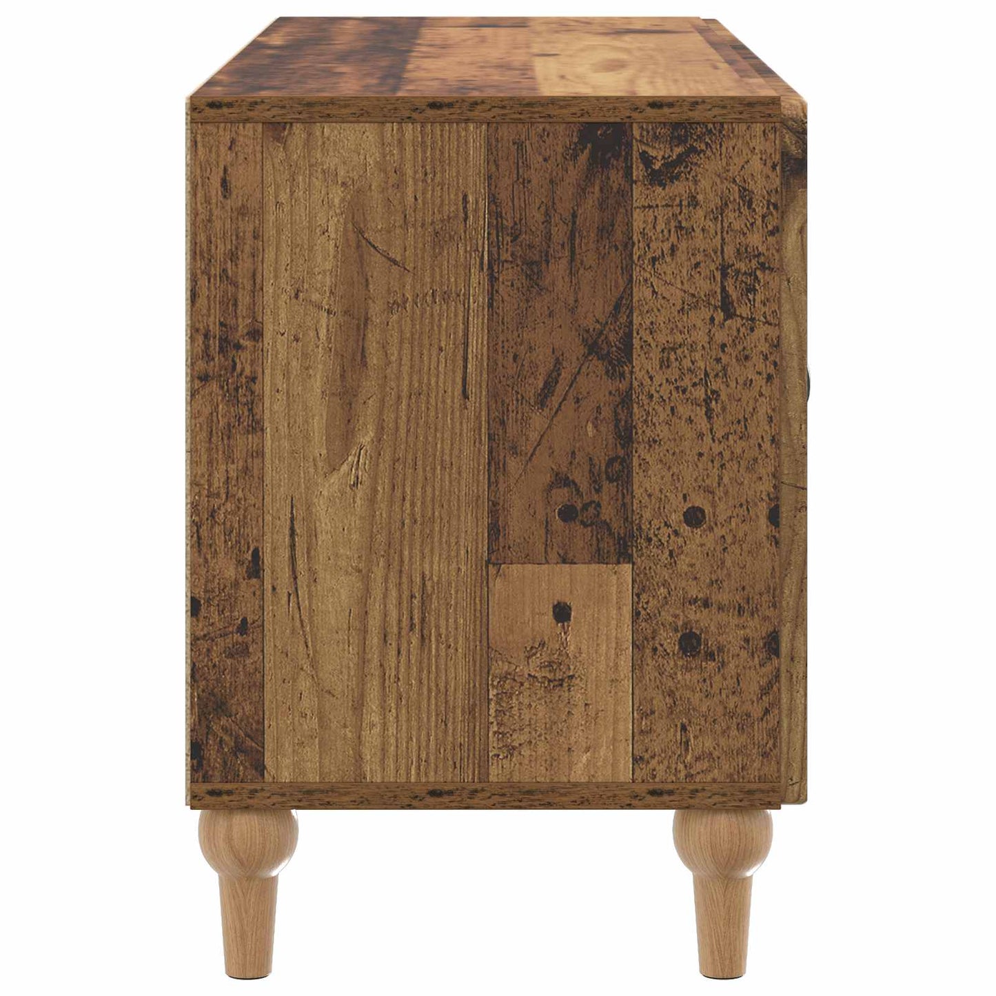 TV-skab 99 x 34,5 x 50 cm Gammelt træ Konstrueret træ