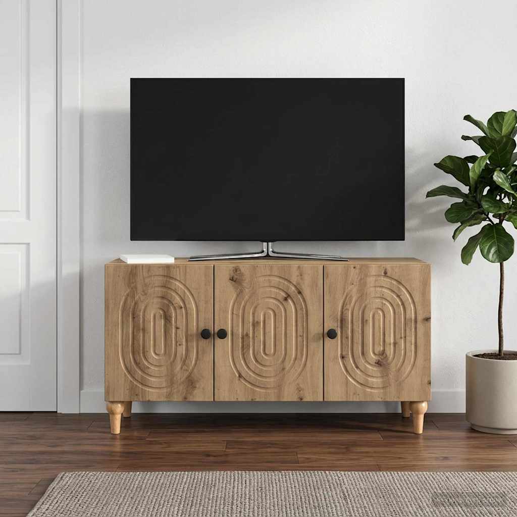 TV-skab 99 x 34,5 x 50 cm Artisan-eg Konstrueret træ