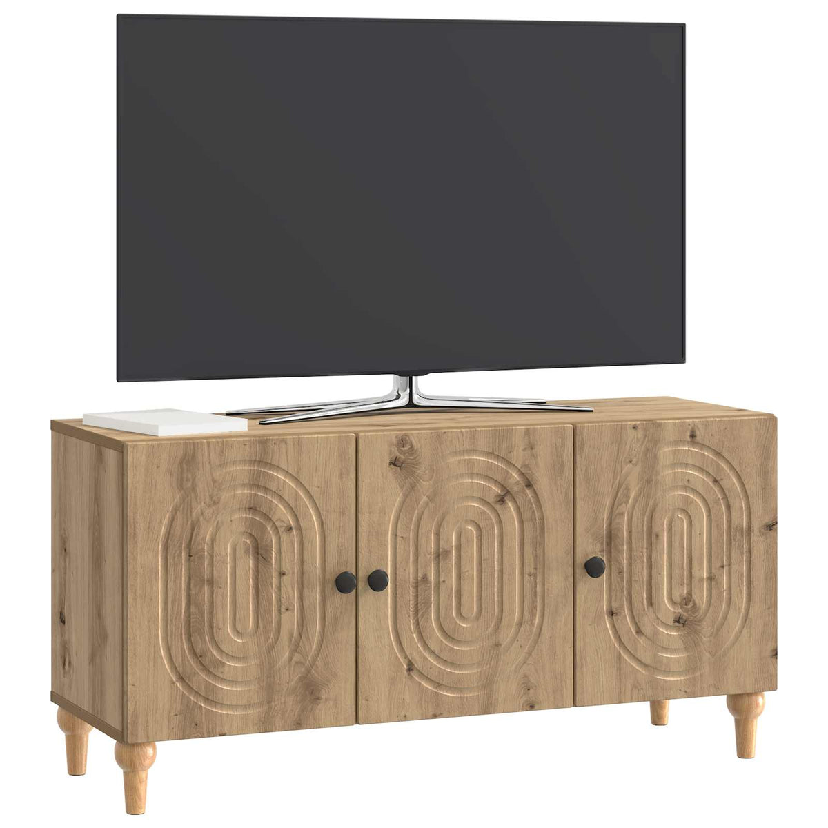 TV-skab 99 x 34,5 x 50 cm Artisan-eg Konstrueret træ