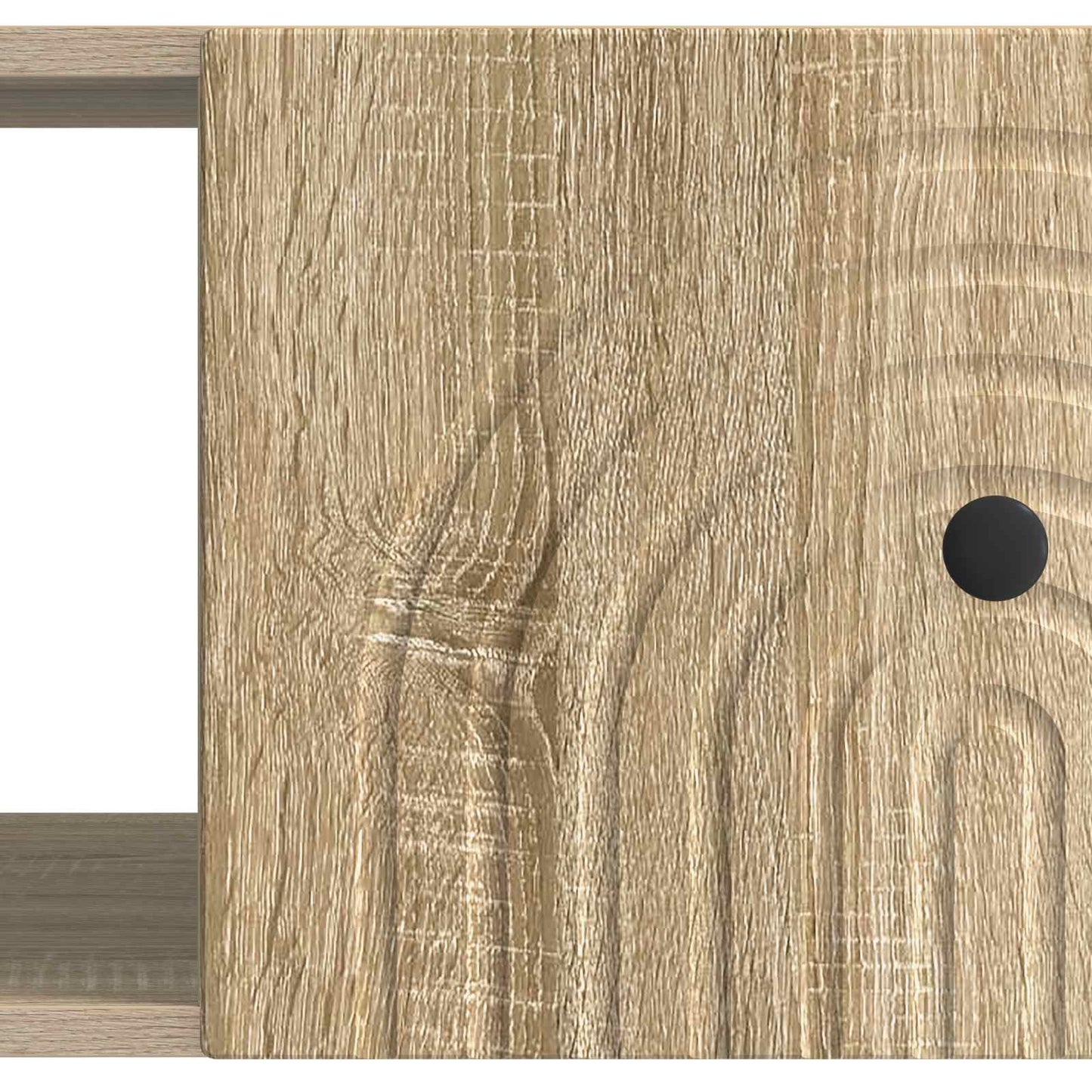 Sofabord Sonoma-eg 90 x 50 x 40 cm Konstrueret træ