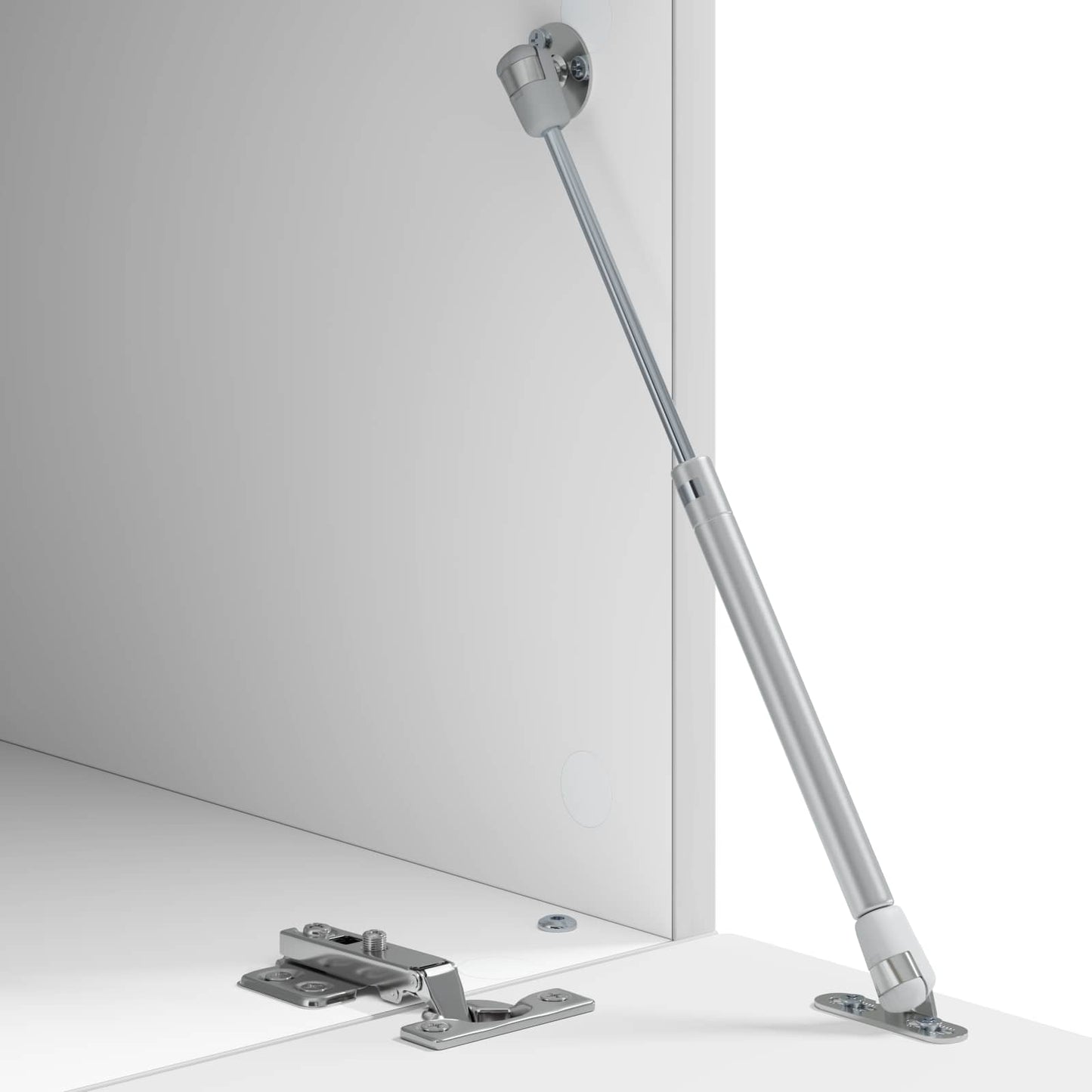 Sofabord Hvid højglans 90 x 50 x 40 cm Konstrueret træ