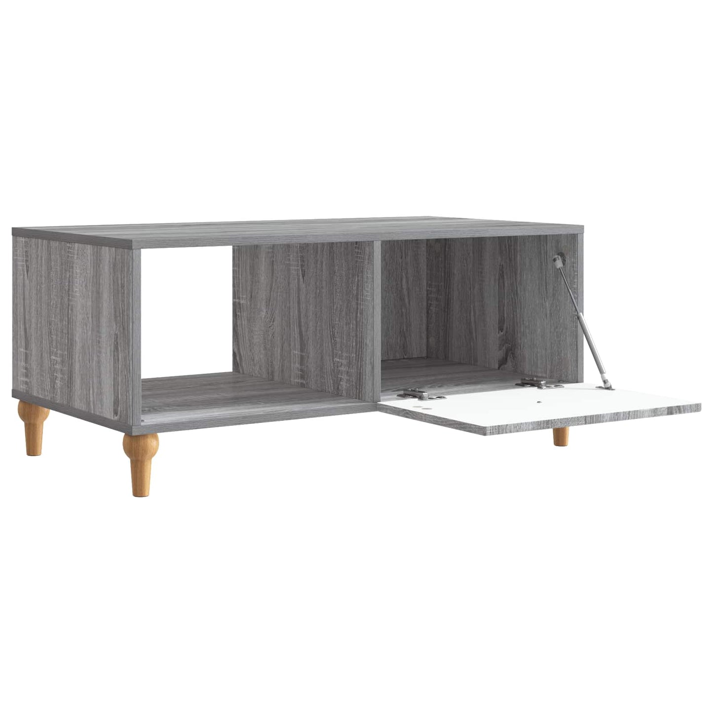 Sofabord Grå sonoma-eg 90 x 50 x 40 cm Konstrueret træ