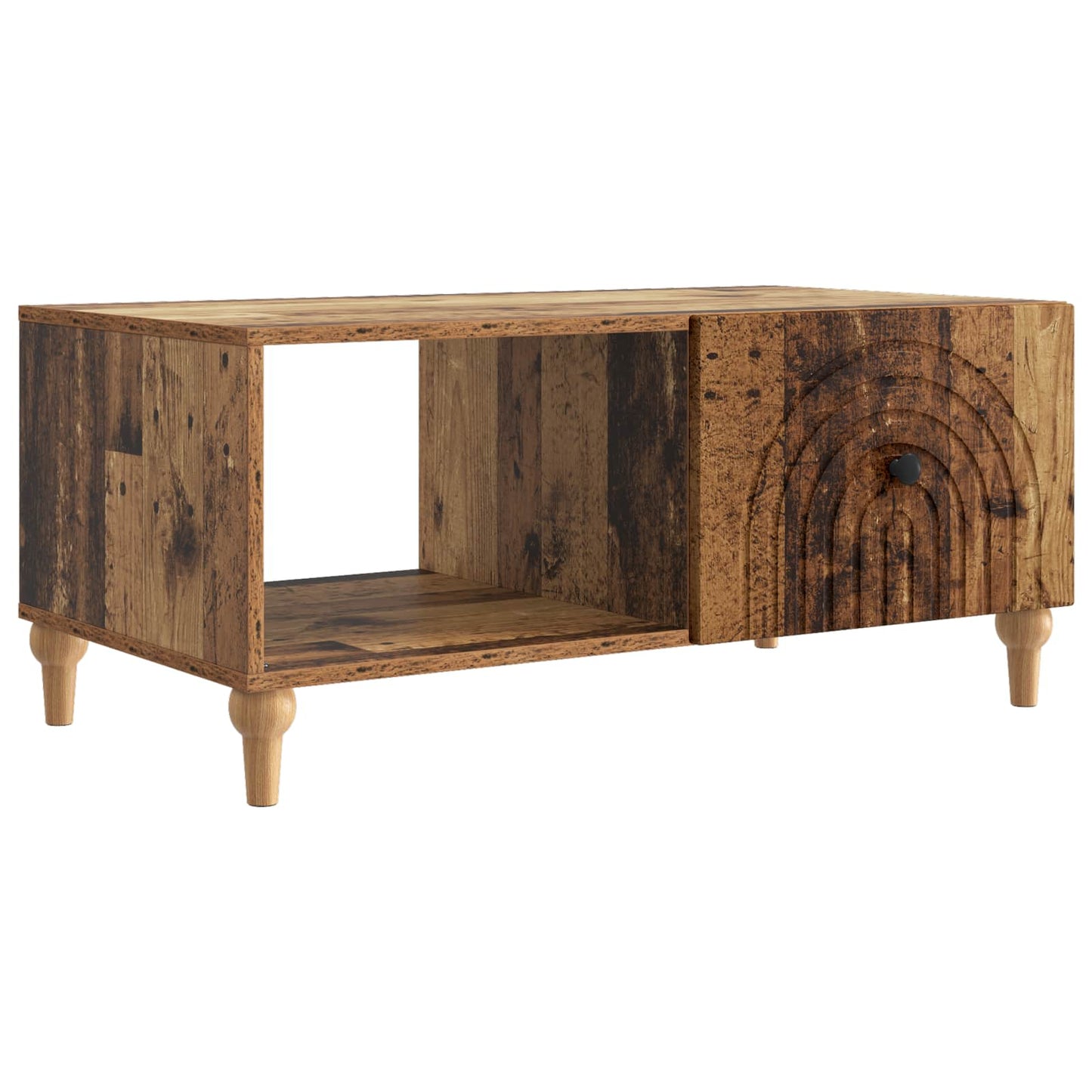 Sofabord Gammelt træ 90 x 50 x 40 cm Konstrueret træ