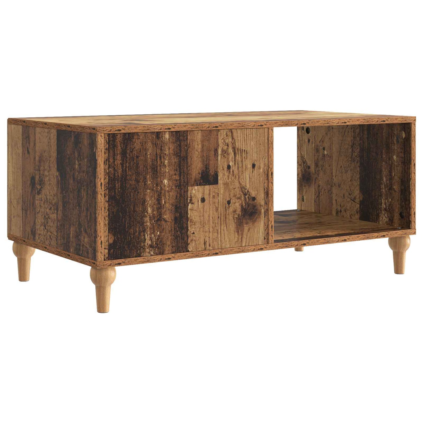 Sofabord Gammelt træ 90 x 50 x 40 cm Konstrueret træ
