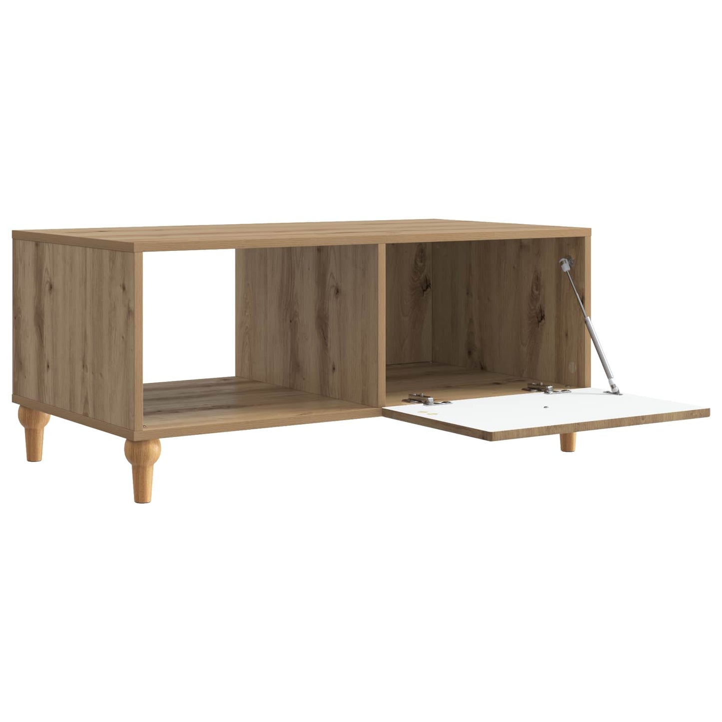 Sofabord Artisan-eg 90 x 50 x 40 cm Konstrueret træ