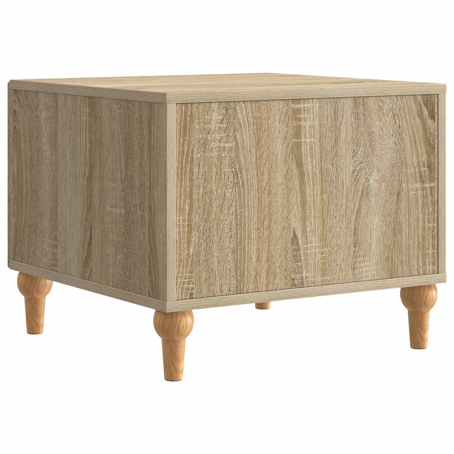 Sofabord med skuffe Sonoma-eg 49 x 50 x 40 cm Konstrueret træ