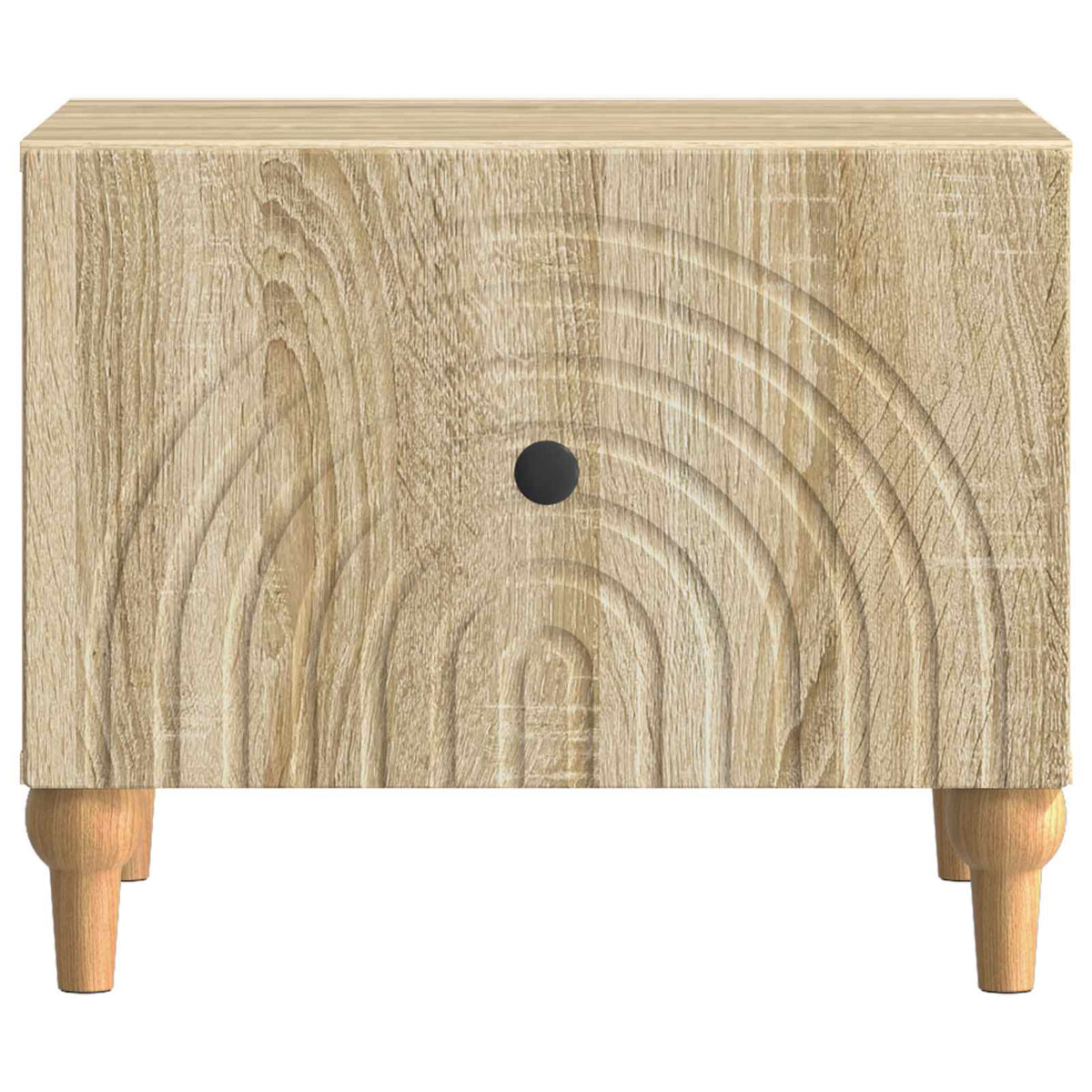 Sofabord med skuffe Sonoma-eg 49 x 50 x 40 cm Konstrueret træ