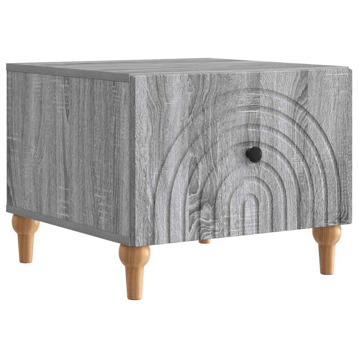 Sofabord Grå sonoma-eg 49 x 50 x 40 cm Konstrueret træ