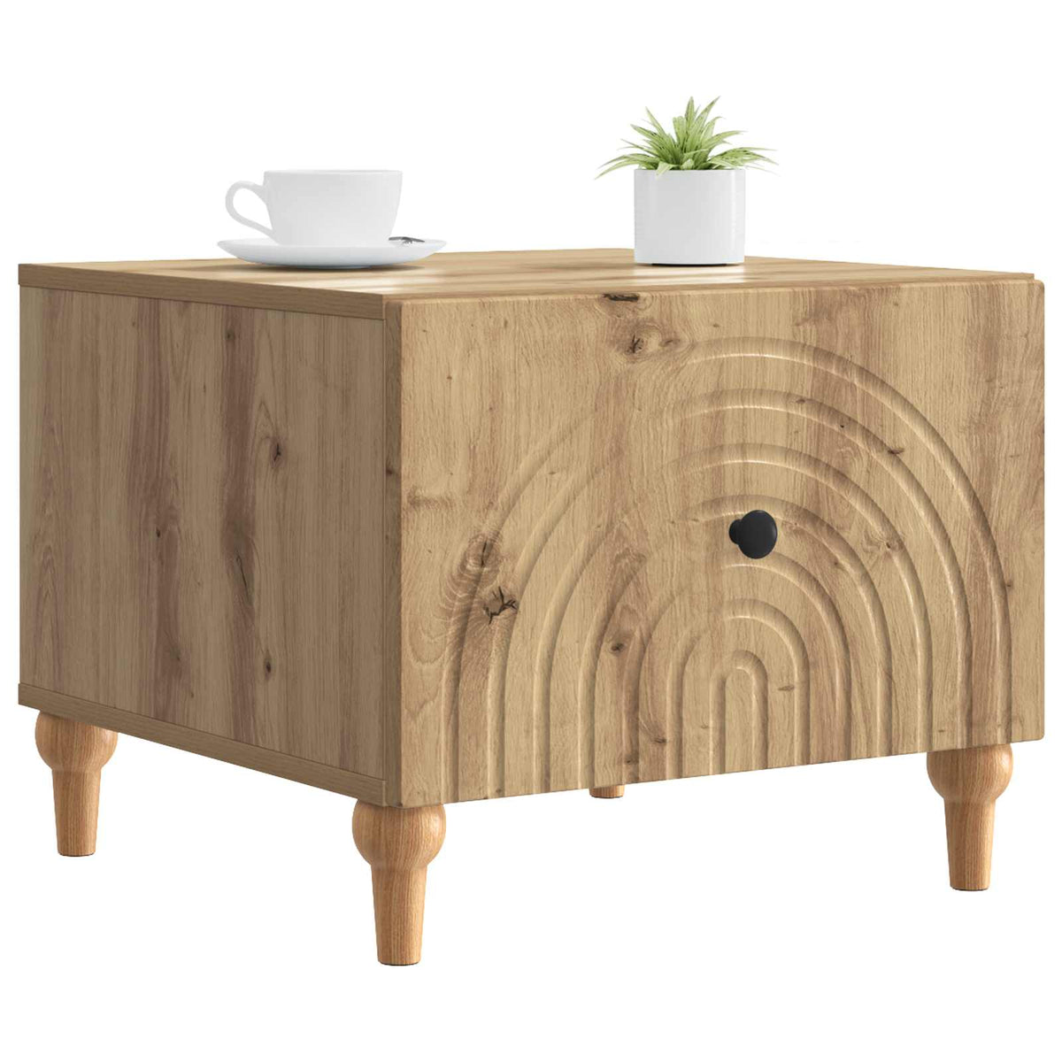 Sofabord Artisan-eg 49 x 50 x 40 cm Konstrueret træ