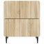 Natskab 2 stk. Sonoma-eg 43 x 34,5 x 49,5 cm Konstrueret træ